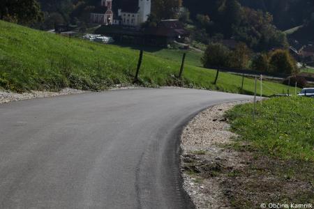 Odprtje odseka prenovljene ceste na motniško Belo (30)